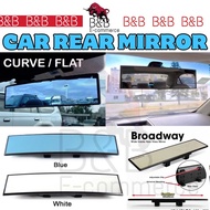 300mm NAPOLEX BW-147 BW-746 Broadway Car Rear View BLUE FLAT/CONVEX Blue Mirror
