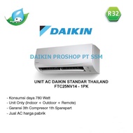 AC Daikin Standard Thailand 1 PK Type FTC25NV14 ORI