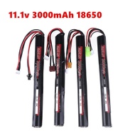 RC LiPO battery 11.1V 3000MAH AKKU Mini Airsoft Gun Battery 3S 18650 RC model Battery With Tamiya/SM