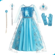 Frozen Anniversary Luxury Costume Dress with Accessories