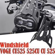 Fit CU525 Motorcycle  For VOGE CU525 525CU CU 525 Modified Windshield Retro Instrument Front Windshi