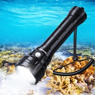 Wurkkos DL70 Dive Light Scuba Diving - 13000lm Super Bright Dive Flashlight 150m IPX8 Waterproof Tor