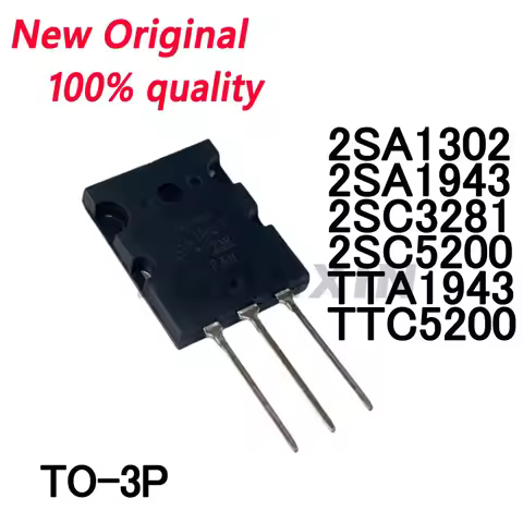 5/PCS New Original 2SA1302 2SA1943 2SC3281 2SC5200 TTA1943 TTC5200 TO-3P In Stock