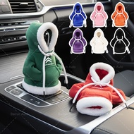 Universal Car Handbrake Anti-slip Hoodie Soft Plush Car Gear Shift Cover for Citroen C1 3 6 BX CX GT