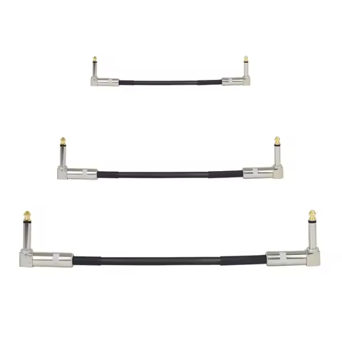 Guitar Patch Pedal Cable 50/30/15cm Professional Guitar Effect Pedal Cord Wire Guitar Accessories