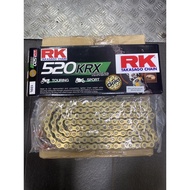 RK X-ring Gold chain 520-120L