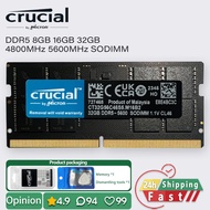 Crucial DDR5 8gb 16gb 32gb 4800mhz 5600MHz laptop memory sodimm ram pc5 38400s 44800s