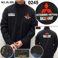 jaket mitsubishi wrc Spirit Competision dan RalliArt dewasa ukuran M - XXL model Lesleting