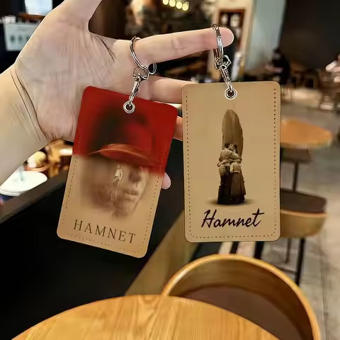 Popular Movie Hamnet Card Holder for Home Use Bank Credit Card Protective Sleeve Student ID Key Chai