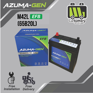 [Installation Provided] OURSUN M42 AZUMA-GEN M42 65B20L Car Battery Bateri Kereta Aruz Myvi Bezza Ec