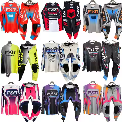 2025 Motorcycle Clothing Set Off Road MX Jersey Pants Set Dirt Bike Combo Gear Set Racing Motocross 
