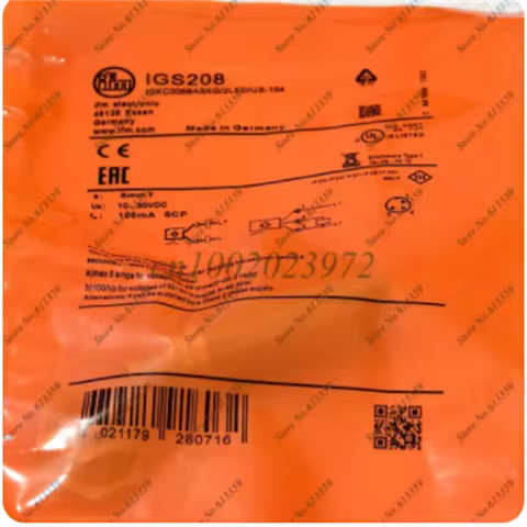 1PC IFM Proximity Switch Sensor IGS205 IGS206 IGS207 IGS208 IGS209