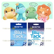 BOSTIK Original Blu Tack Repositionable & Reusable Adhesive -  Blue, White