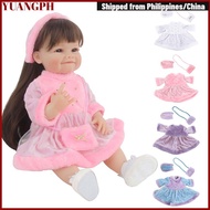 YUANGPH Doll Clothes, 22inch/55cm Hairy Doll Pleuche Dress Set, Doll Accessories Toy Gift Doll Dress
