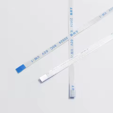 2pcs 5P /FFC FPC Flexible Flat Cable 0.5mm / 1.0mm Pitch 5Pin Type A / B Length 50mm 80mm 120mm 100m