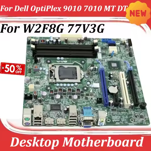 New For Dell OptiPlex 9010 7010 MT DT Desktop Motherboard W2F8G 77V3G Laptop Parts