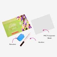 Darjah 4 : Set Buku Latih Tubi Khat Thuluth - Darjah 4 (didatangkan bersama pen khat, pemadam dan PV