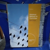 Book wadsworth cengage learning statistic methods for psychology david c howell international editio