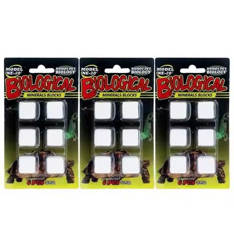 9Pcs Aquatic for Turtle Calcium Supplements Premium Mineral Block for Aquatic fo