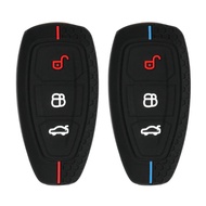 3 Button Key Cover Case Protection For Ford Transit Custom Mondeo Fiesta Kuga ST Line MK3 Focus 3 St
