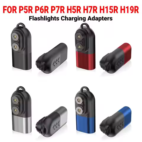Compactly USB C Charger For Ledlenser H5R P6R H7R H15R H19R P18R Flashlights Headlamps Power Adapter