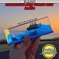 Cruise Ship Fluid Bottles Car Ornaments Unsinkable Ships Titanic Desktop rnaments Gift Botol Bendali