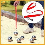 [Chday-t] Magnetic Bocce Ball Pier Lightweight Portable Collector for Qui Ball Retrieval during Play