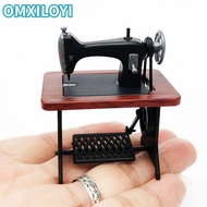 OMXILOYI wooden Sewing Machine Mini Exquisite ABS 2 Styles Doll Sewing Machine