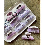 Kuromi crab claw clip (8cm)