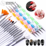 Nail Polish Brush 20 in 1 Nail Art Dotting Tools