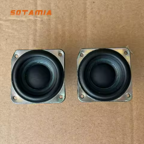 SOTAMIA 2PCS 1.5 Inch Full Range Speaker 8 Ohm 5W Nut Projector Universal Model G1 G3 G6 J6 J7 J9 X3