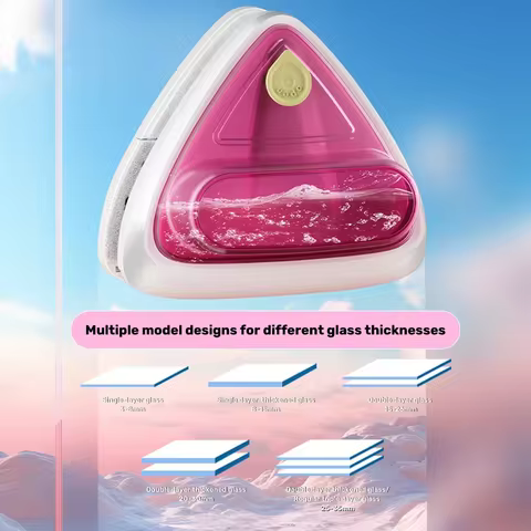 NEW Window Cleaner Double-Layer Hollow Glass Cleaner Household Cleaning Double-sided Magnetic Glass 