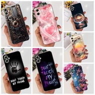 For Samsung A05 A055F A05s A057F Case Aesthetic Cute Panda Transparent Soft Phone Case For Samsung G