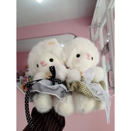 PLUSHIE SHEEP DOLL DRESS RIBBON