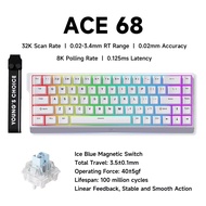 MCHOSE ACE68 Magnetic Keyboard Wired Mechanical ACE60 Pro for Gaming 0.01mm RapidTrigg 8000Hz SOCD/R