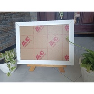 ACRYLIC DOWARD FRAME SIZE 30X40 | PREMIUM MINIMALIST WHITE DOWARD FRAME | SCRAPERBOX SIZE 30x40