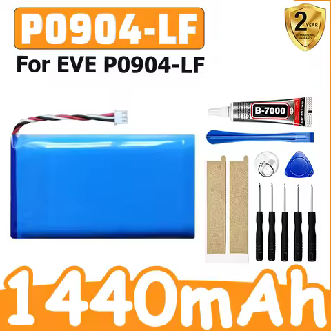 Durable P0904-LF 3.7V 1440mAh Battery for EVE