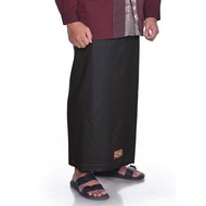 SARUNG ATLAS - SARUNG ATLAS ELEGANT MOTIF POLOS HITAM DAN PUTIH