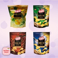Cardina Potato Chips (Spicy/Seaweed/Sea Salt/Lemon Coriander Flavor) Family Size Sharing Package