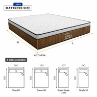 (FREE Shipping) 11inch SpinaRez Libra Mattress Individual Pocket Spring Mattress-Spinarez-Libra