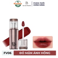 Son Kem Black Rouge FV06 Maroon Plum - Đỏ Mận Ánh Hồng 3.5g