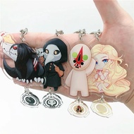 SCP Foundation Acrylic Mica Chibi keychain SCP-049 SCP-173 SCP-682 SCP-166 fan gift bag decoration m