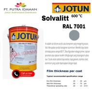 JOTUN CAT TAHAN PANAS / SOLVALITT 5 LITER / RAL 7001-The Paint Spot