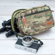 小小微單相機 攝影 防水相機包 收納 側背包 夏日腰包 迷彩