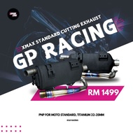 GP Racing XMAX Exhaust Standard Cutting 32-35mm