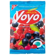 โยโย่ เยลลี่รสมิกซ์เบอร์รี่ Yoyo Mixed Berries Gummy Jelly 80g.