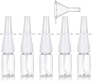 simarro 5 PCS Mini Nasal Spray Bottle, Portable Clear Empty Refillable Fine Mist Rhinitis Care Spray