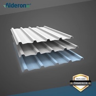 Alderon RS atap Upvc Gelombang Single Layer Trimdeck