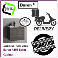 Baron A103 Stainless Steel Basin with Cabinet | EXPRESS FREE DELIVERY