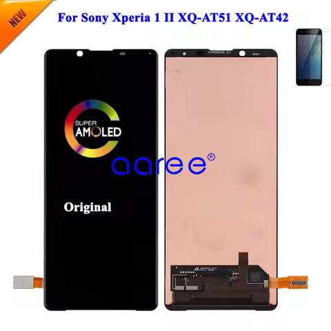 AMOLED Original LCD For Sony Xperia 1II LCD Display For Sony Xperia 1 II XQ-AT51 XQ-AT42 Screen Touc